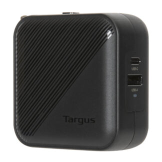 Chargeur mural PowerElite GaN 65W - 2 ports - Noir
