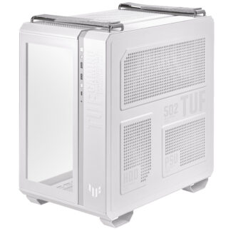 TUF Gaming GT502 Plus TG Blanc - MT/Sans Alim/ATX