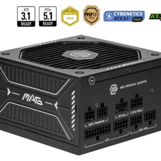 ATX 750W - 80+ Gold - MAG A750GLS PCIE5 Noir