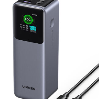 PowerBank 3 ports/25000mAh/200W/Gris