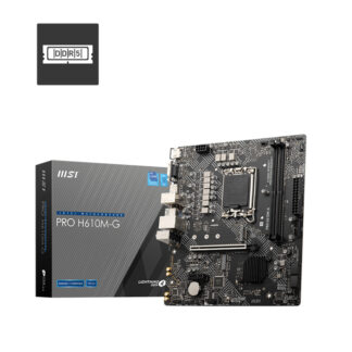 PRO H610M-G - H610/LGA1700/DDR5/mATX#