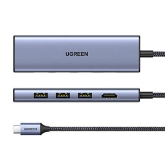 Station d'accueil USB-C - 6 ports