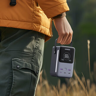 PowerBank 5 ports/48000mAh/300W/Gris