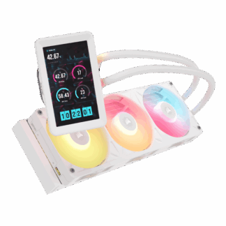 iCUE LINK TITAN II 360 RX LCD - 360mm - Blanc